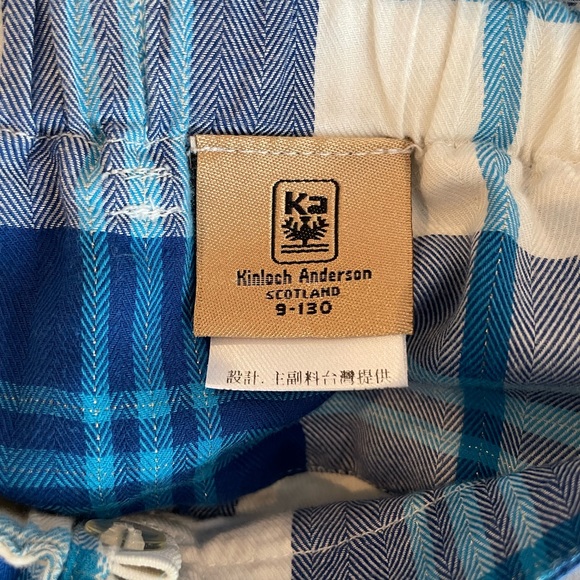 Kinloch Anderson Girls tartan plaid shirt/skirt 2-piece outfit- girls size 9 - Picture 12 of 13